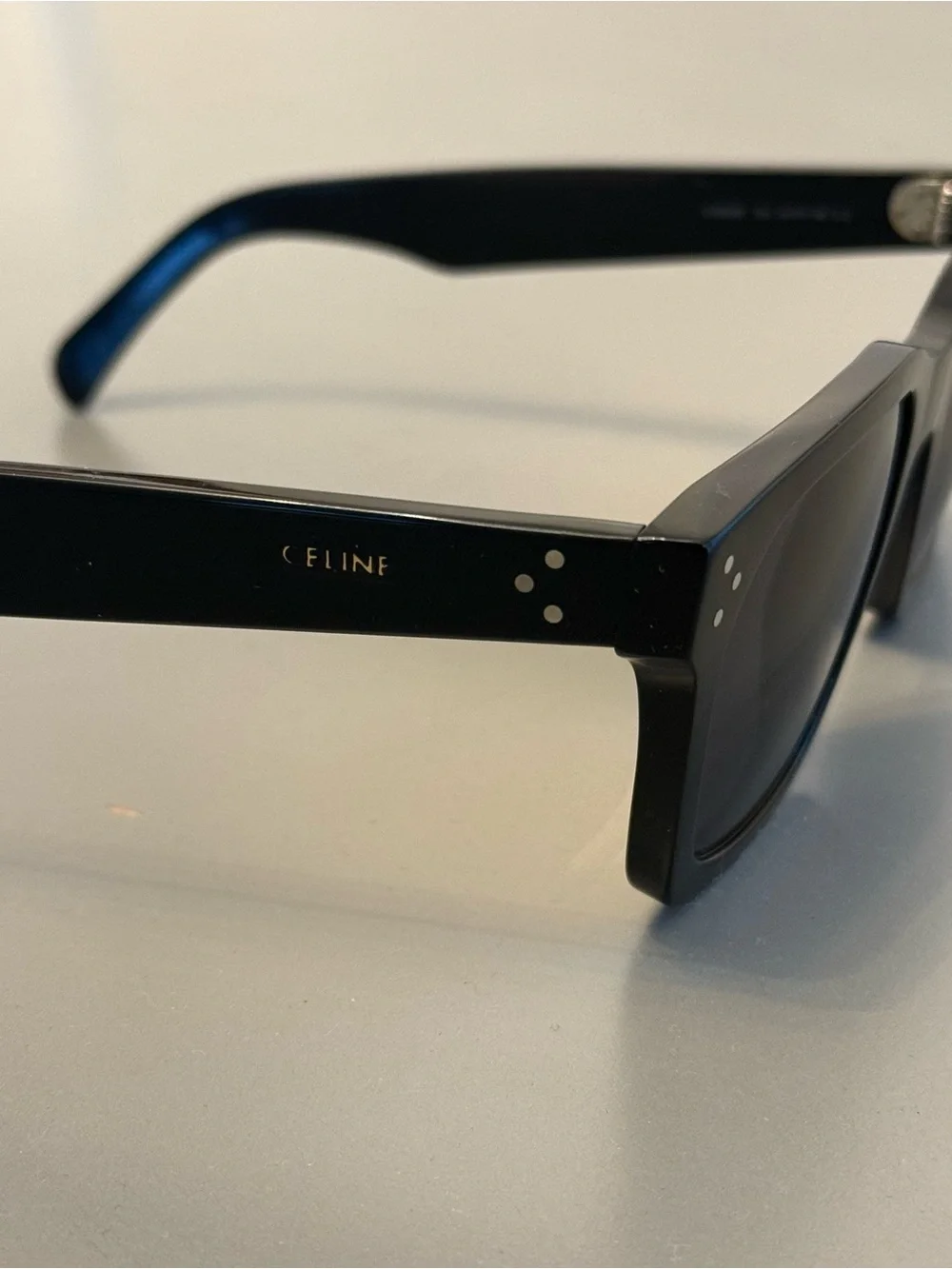 Celine CL4004IN 01D Women's Black Square Sunglasses 50-22-150
